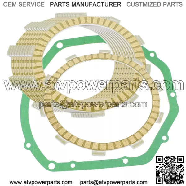 Clutch Friction Plates And Gasket for Suzuki Bandit 1200 GSF1200S 1997-2000