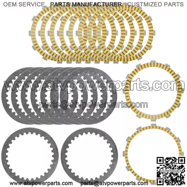 Clutch Friction Plates and Clutch Plates for Suzuki SV1000 SV1000S 2003-2007