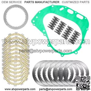 Clutch Friction Steel Plates Spring and Gasket Kit for Suzuki DR650SE 1996-2022