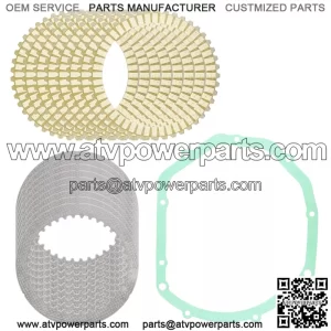 Clutch Friction Steel Plates and Gasket fits Suzuki GSX-R750 GSXR750 1988 1989
