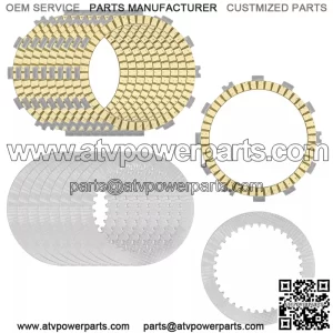 Clutch Friction Steel Plates for Suzuki GSX-R1000 GSXR1000Z 2001 2002 2003 2004