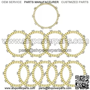 Clutch Friction Plates for Suzuki GSXR750 GSX-R750 1996 1997 1998 1999