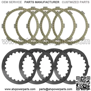 Clutch Friction Plates Kit for Yamaha YZ80 DT100 MX100 RT100 TTR125 1974-2024