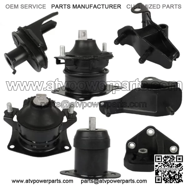Engine Motor & Trans Mount Set 7PCS for 2004-2008 Acura TSX 2.4L Automatic