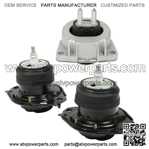 Engine Motor & Trans Mount 3PCS Set For 2011-2019 Dodge Durango 3.6L / 5.7L RWD