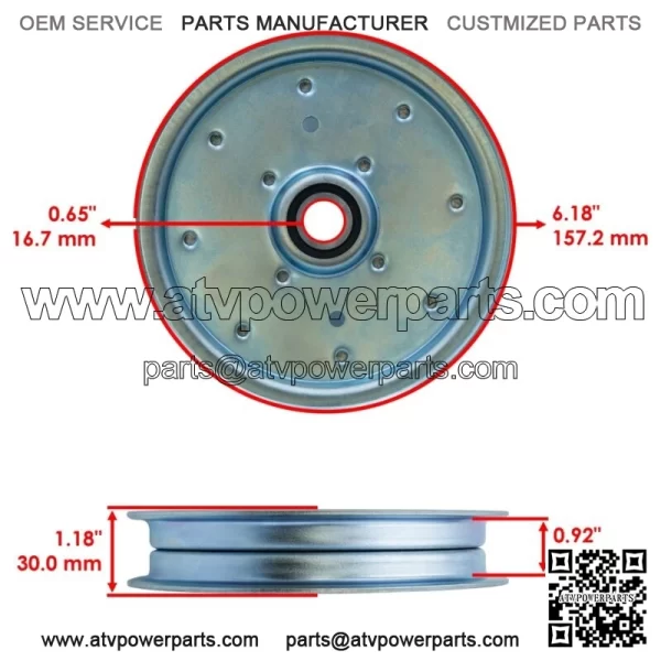Drive Pulley for John Deere Z720E Z730M Z735E Z735M Z740R Mid-Duty ZTrak - Image 2