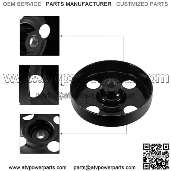 8972414162 Vacuum Pump Pulley For 1995-2019 Isuzu NPR HD Gas V8 L96 LQ4 L31 LQ4 L05 L96 LQ4 - Image 3