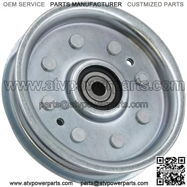 AM119553 Drive Flat Idler Pulley For John Deer 717 727 7G18 7H17 7H19 F510 F525 - Image 3