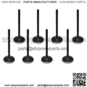 New 8 Pcs  Engine Intake Valves Fit for GM Chevy Equinox GMC Terrain Buick Regal