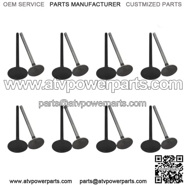 16X Intake Exhaust Engine Valves fit for Aura GM ECOTEC DOHC 2.0L 2.2L 2.4L - Image 3