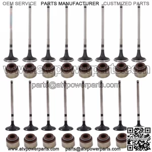 For 06-12 MITSUBISHI ECLIPSE 2.4 SOHC 4G69 8* Intake+8*Exhaust Engine Valves