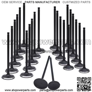 Intake Exhaust Valves For 00-09 Acura Honda Saturn 3.2L 3.5L SOHC 24v J32A1