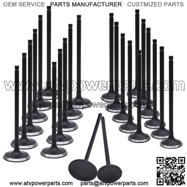 Intake Exhaust Valves For 00-09 Acura Honda Saturn 3.2L 3.5L SOHC 24v J32A1