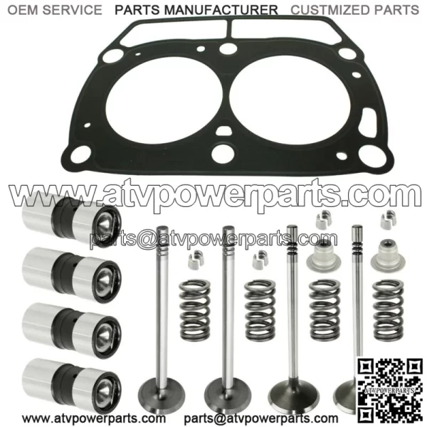 Cylinder Head Valve Gasket Kit Fits Polaris Ranger 800 4X4 6X6 EFI 2010