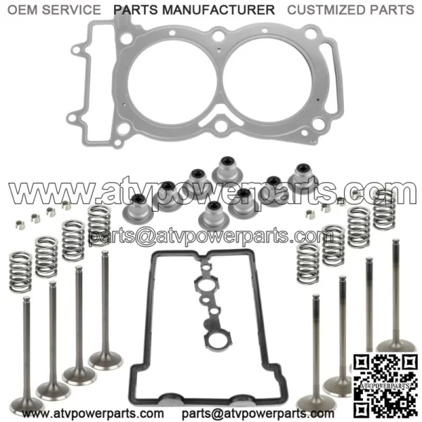 Cylinder Head Valve Gasket Kit Fits Polaris Ranger XP 900 All Options 2013-2019 (For: Polaris)