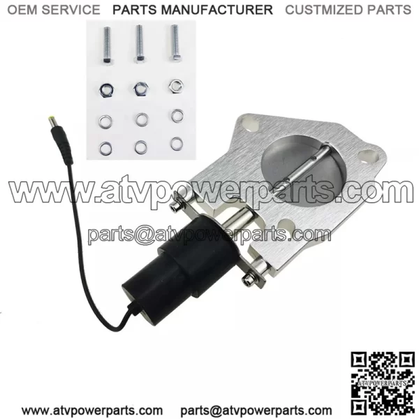 2.5-inch electric exhaust valve