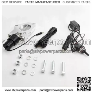 2-inch electric exhaust valve with manual switch
