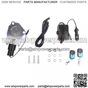 2.25-inch exhaust valve with remote control