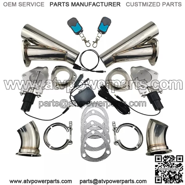 2-inch electric exhaust valve manual 2-in-1