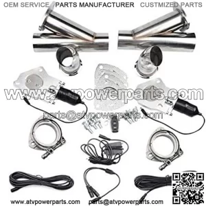 2.5-inch electric exhaust valve manual 2-in-1