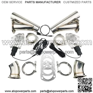 3-inch electric exhaust valve manual 2-in-1