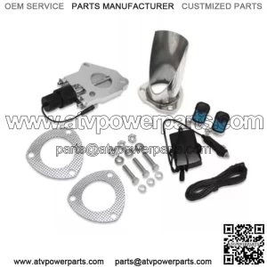 2-inch simple electric exhaust valve