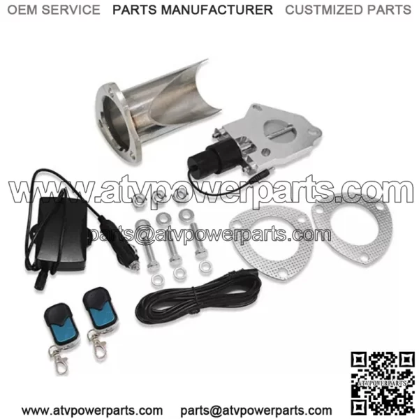 3-inch simple electric exhaust valve