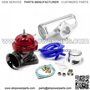 RS pressure relief valve with 63mm tee base # red