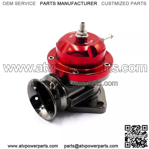 RS pressure relief valve with 63mm tee base # red - Image 4