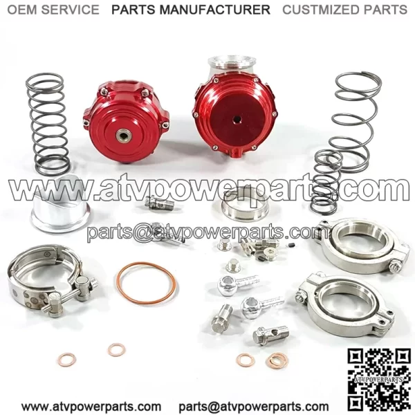 44mm exhaust valve + 50mm pressure relief valve # red - Image 2