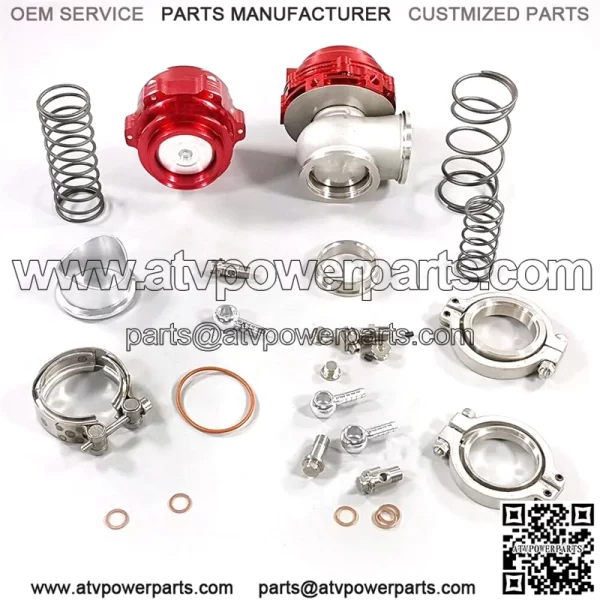 44mm exhaust valve + 50mm pressure relief valve # red - Image 4