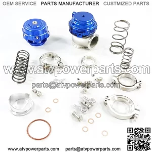 44mm exhaust valve + 50mm pressure relief valve #blue