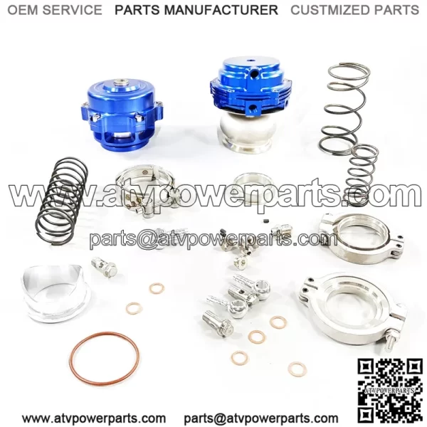 44mm exhaust valve + 50mm pressure relief valve #blue - Image 4