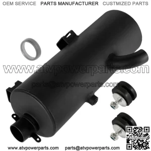 Exhaust Muffler Silencer for Polaris Sportsman 500 4X4 1996-01 W/Donut