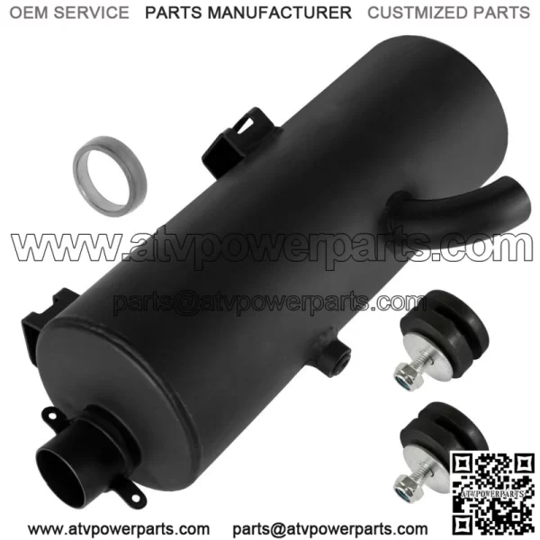 Exhaust Muffler Silencer for Polaris Sportsman 500 4X4 1996-01 W/Donut