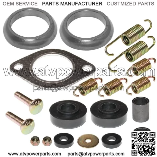 Exhaust Muffler Kit for Polaris Trail Boss 330 2005-2013