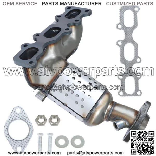 Right Side Exhaust Manifold Catalytic Converter RH For 2013-2015 Ford Lincoln