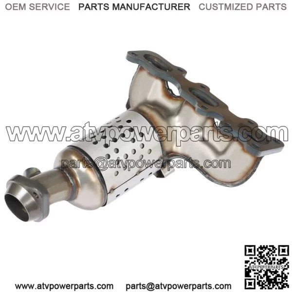 Right Side Exhaust Manifold Catalytic Converter RH For 2013-2015 Ford Lincoln - Image 2