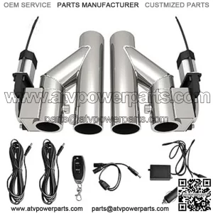 3-inch single-opening integrated Y-type exhaust valve remote control two-in-one