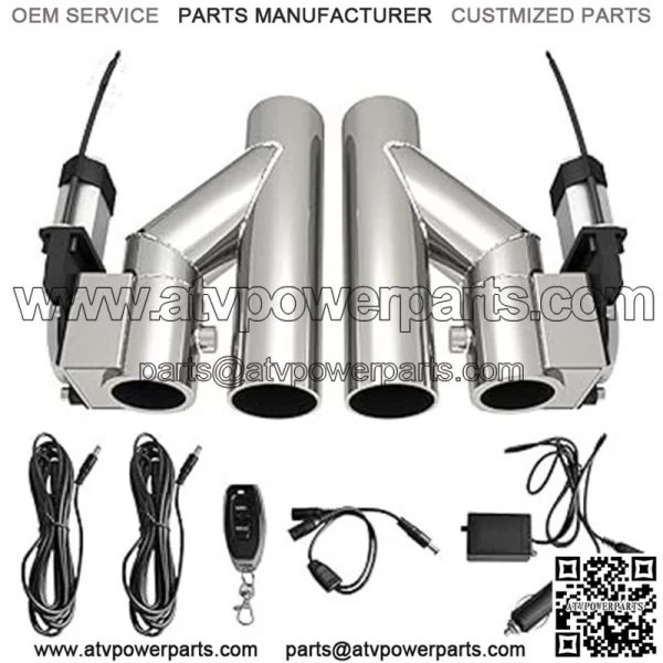 3-inch single-opening integrated Y-type exhaust valve remote control two-in-one