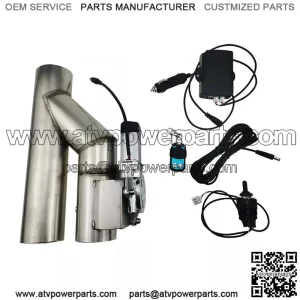 2.5-inch single-open integrated Y-type exhaust valve remote control and manual