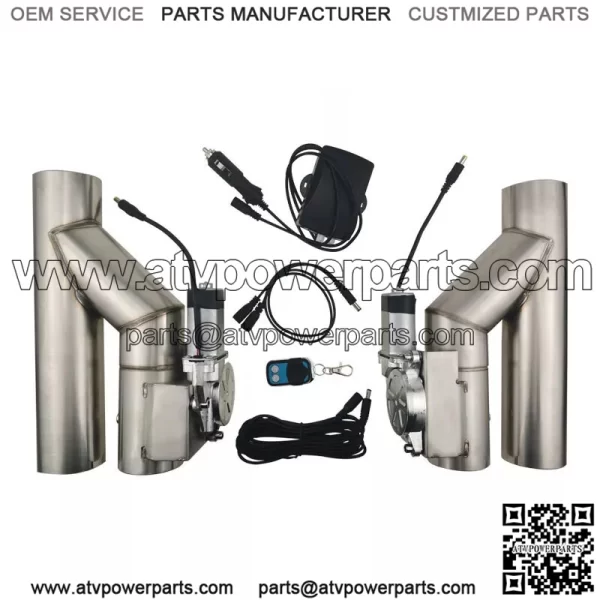 2-inch double-open integrated Y-type exhaust valve remote control 2-in-1