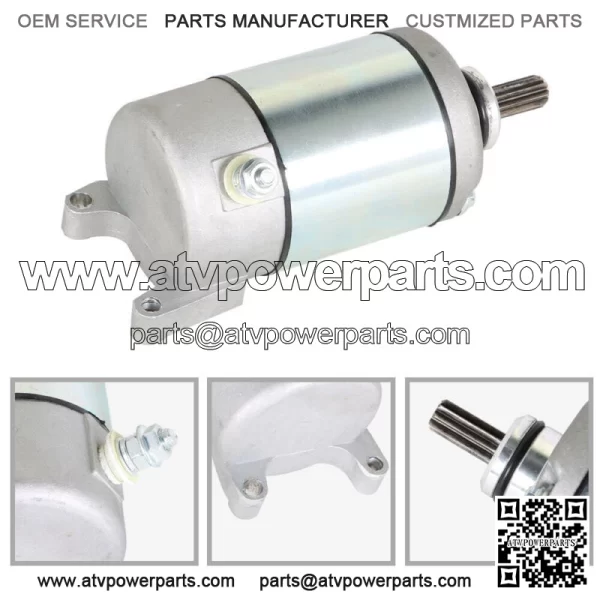 For Yamaha Grizzly 350 Wolverine 350 YZF600R FZR600R ATV Starter Motor - Image 2