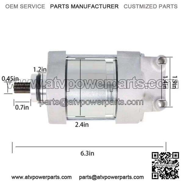 New For Yamaha YZF-R1 YZF R1 / R1S Starter 2004 2005 2006 2007 2008 - Image 2