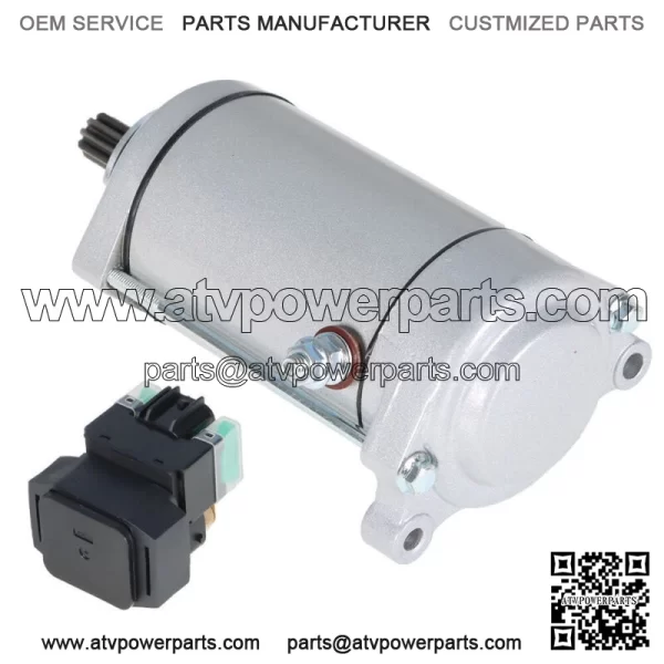 Starter And Relay Solenoid fit for Suzuki VL1500 VL1500B Intruder 1500 1998-2004 - Image 3