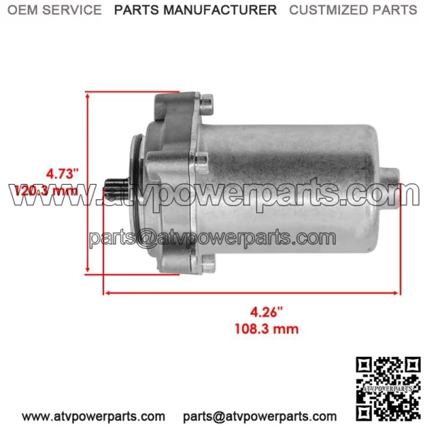 Power Shift Control Motor for Honda TRX500FA Foreman Rubicon 500 2001-2014 - Image 2
