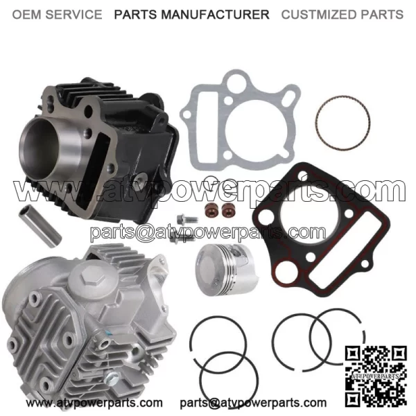 For 1993-2005 Honda TRX90 Sportrax 90CC Top End Rebuild Kit Cylinder Head Piston