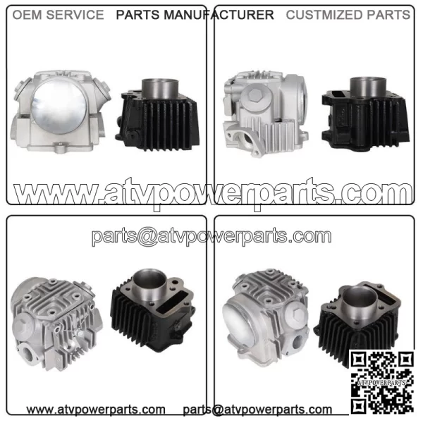 For 1993-2005 Honda TRX90 Sportrax 90CC Top End Rebuild Kit Cylinder Head Piston - Image 3