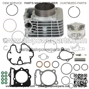 For 1999 2000 2001 2002-2008 Honda TRX400EX Cylinder Piston Gaskets Top End Kit