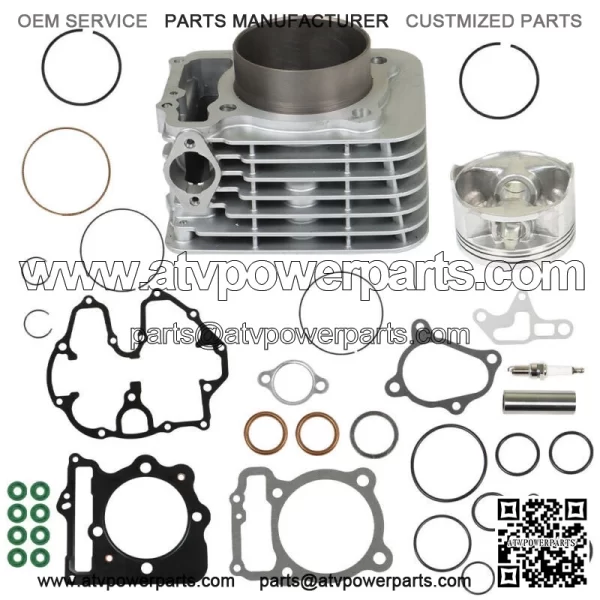 For 1999 2000 2001 2002-2008 Honda TRX400EX Cylinder Piston Gaskets Top End Kit